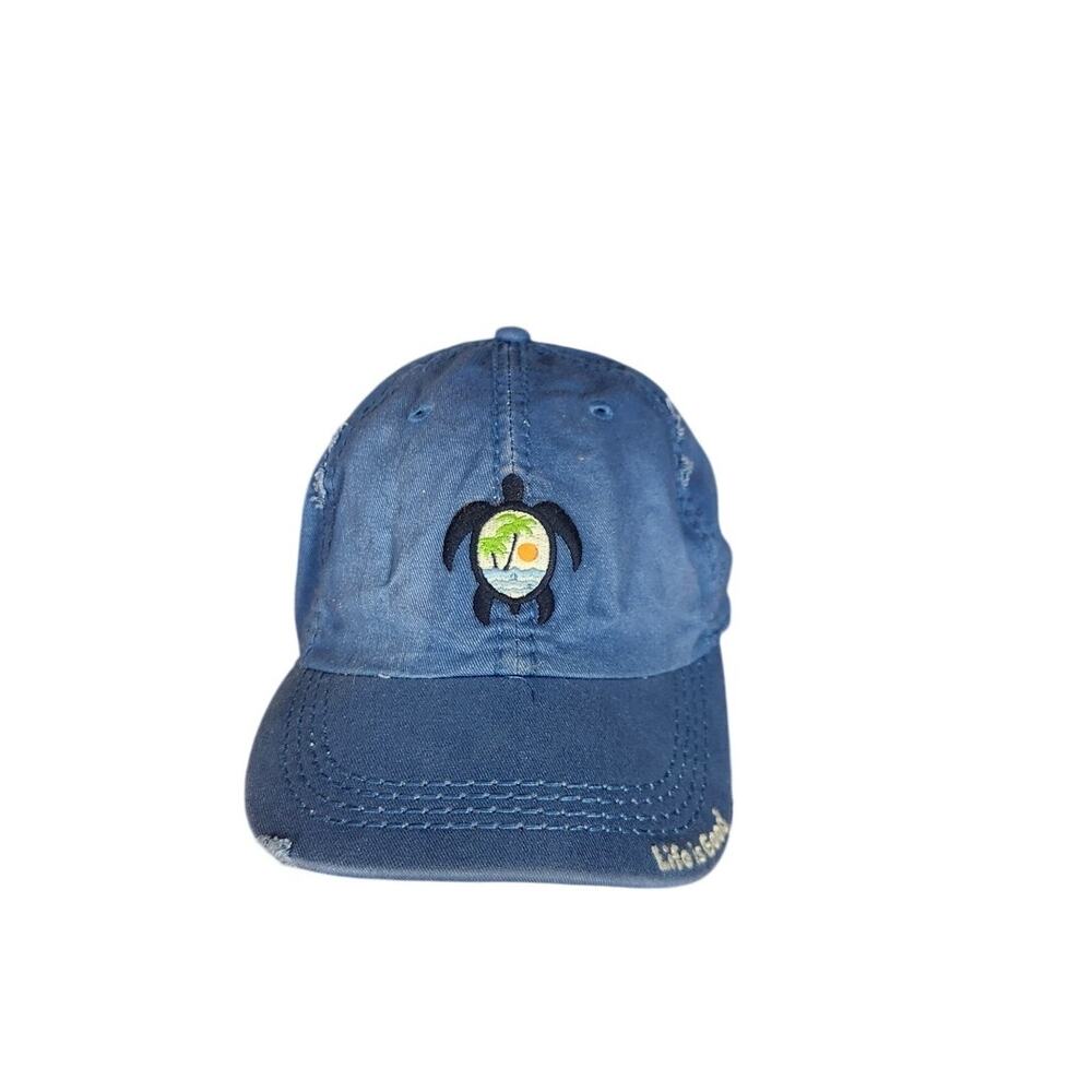 Life is Good Beach Turtle Hat